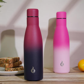 BJPKPK 25oz insulated bottle in car cup holder fits daily routine