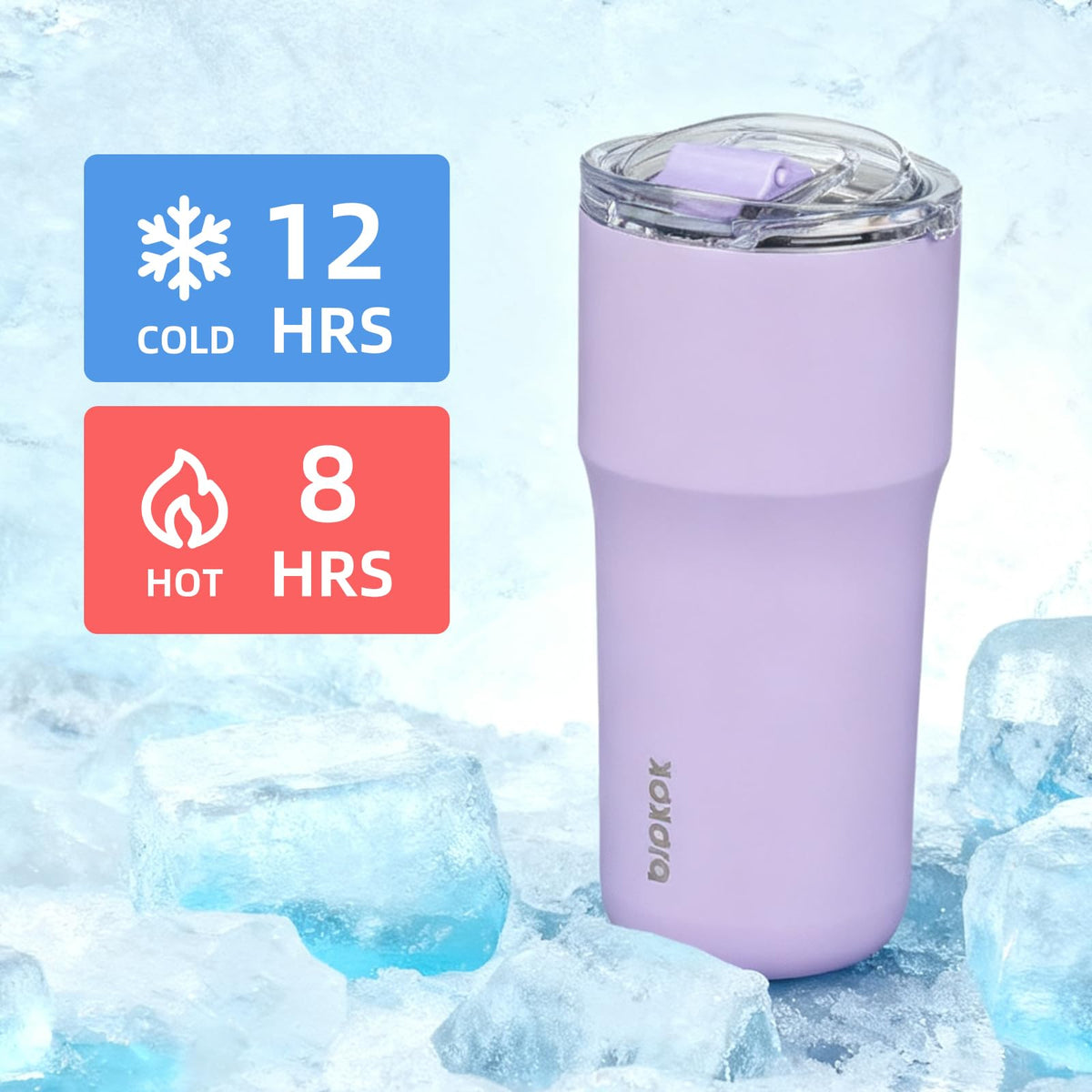 BJPKPK easy-clean dishwasher-safe tumbler for quick maintenance.