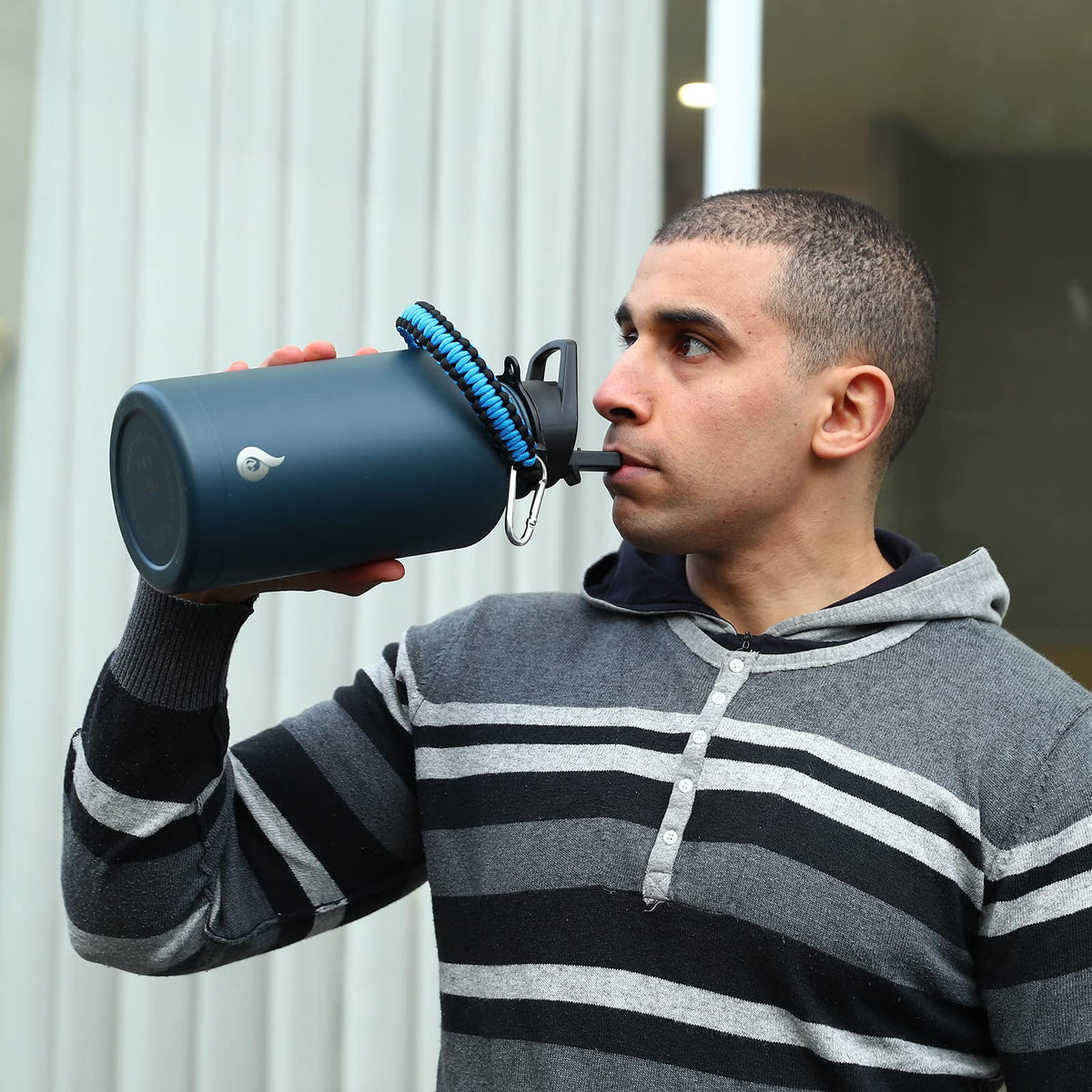 BJPKPK dishwasher-safe bottle simplifies cleaning after workouts.