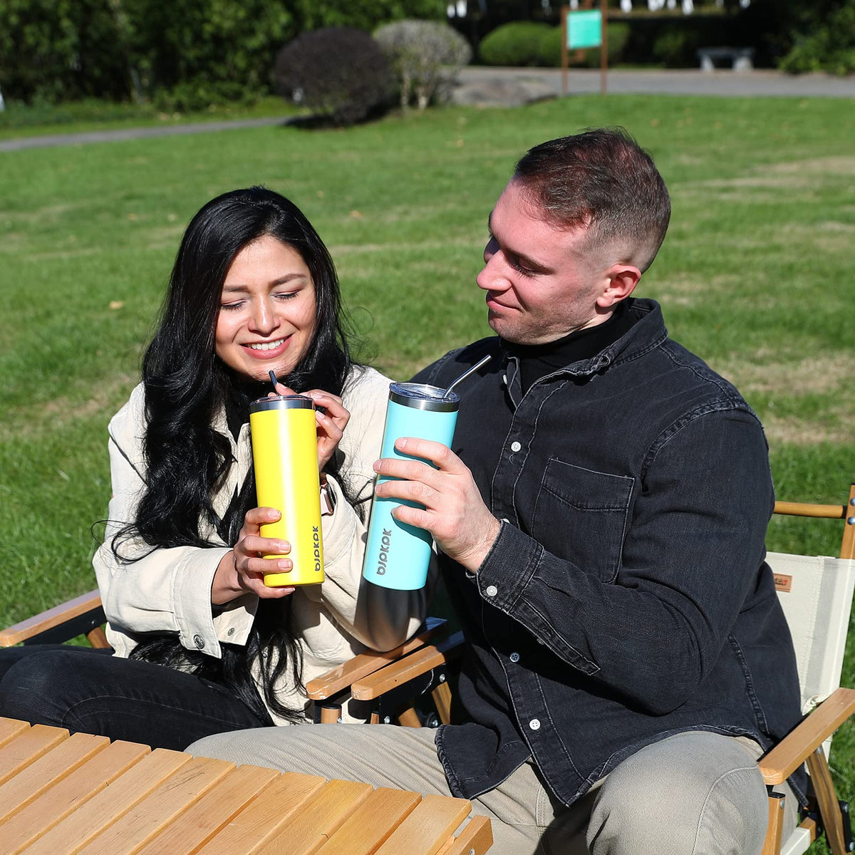 BJPKPK 20oz tumbler ideal for coffee, tea, or hydration on the go.