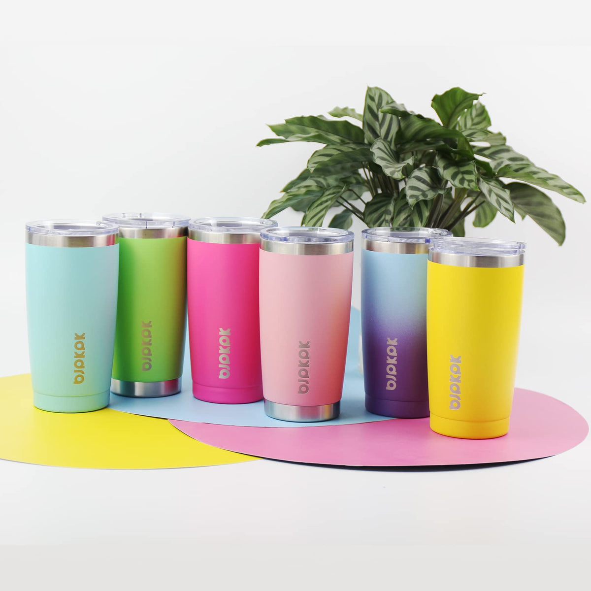 Includes two lids and straw for versatile sipping options