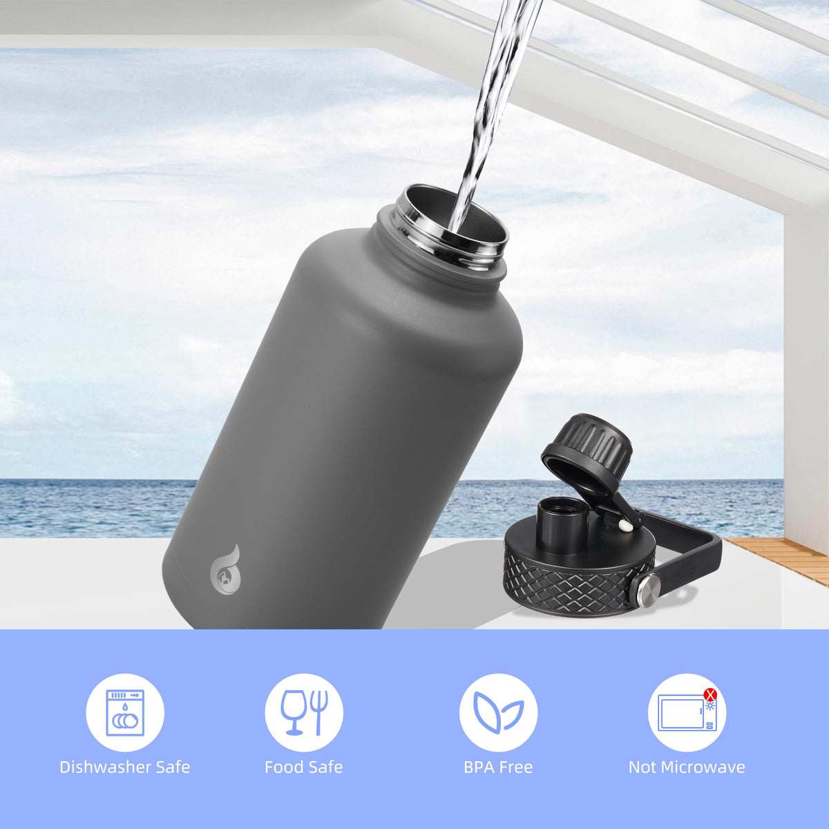 BJPKPK paracord handle adds comfortable, secure transport
