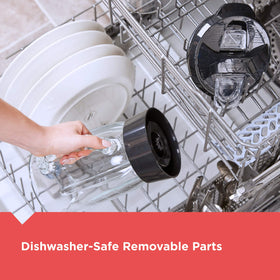 BLACK+DECKER PowerCrush easy-clean design simplifies cleanup after blending.