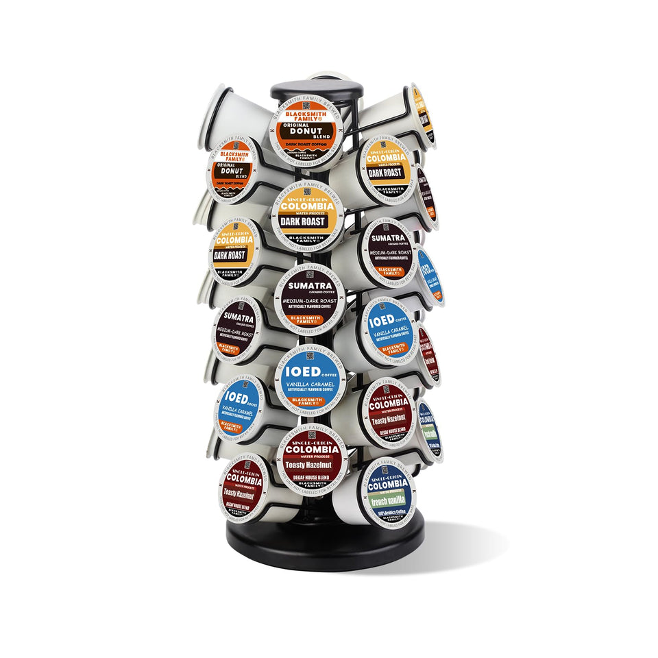 BLACKSMITH FAMILY K Cup Holders base shows compact counter storage.