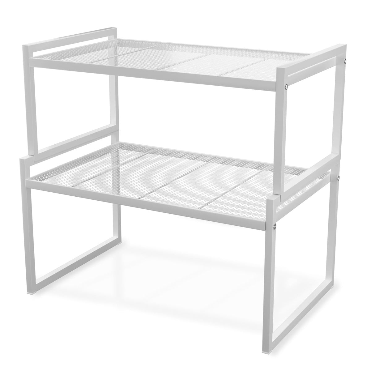 BlisXybion set of 2 cabinet organizers with nested design for space efficiency
