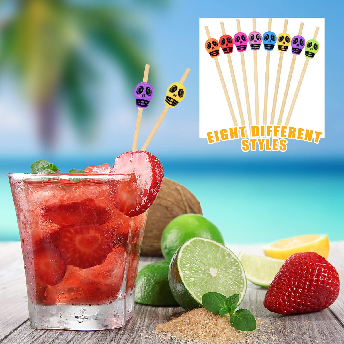 Boao bamboo skewers are durable for repeated use.