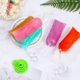 Boao silicone funnel for easy pouring into bags and mess-free filling.