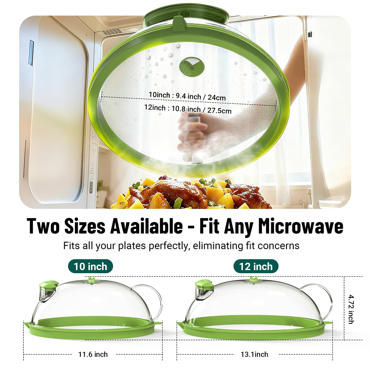 Bobomoment drainage groove detail helps keep the microwave clean.