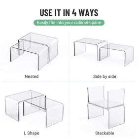 Bobomoment sturdy 33 lb per shelf supports kitchen items securely.