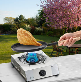 bodkar easy-clean design simplifies rinsing after outdoor meals.