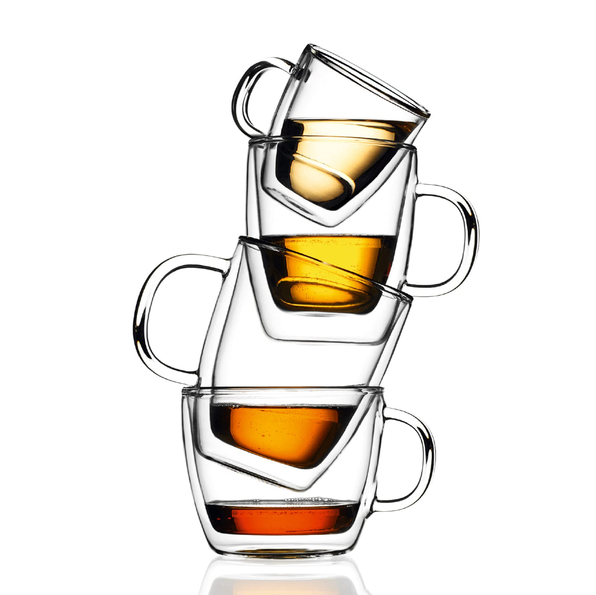 Bodum Bistro double-wall design minimizes condensation and keeps surfaces dry