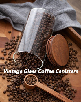 BOILMERIT airtight canister seals aroma and moisture for fresh flavors.