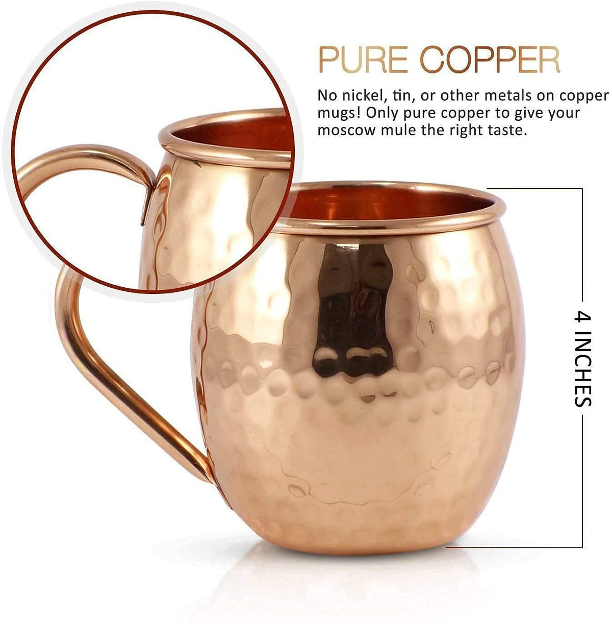 Cocktail ready BOLD & DIVINE mug for serving drinks