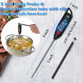 BOMATA instant-read thermometer display showing quick temperature read