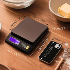 Bonvoisin tare function simplifies precise container weighing.