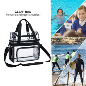 BORMELUN large capacity lunch bag fits meals and essentials.