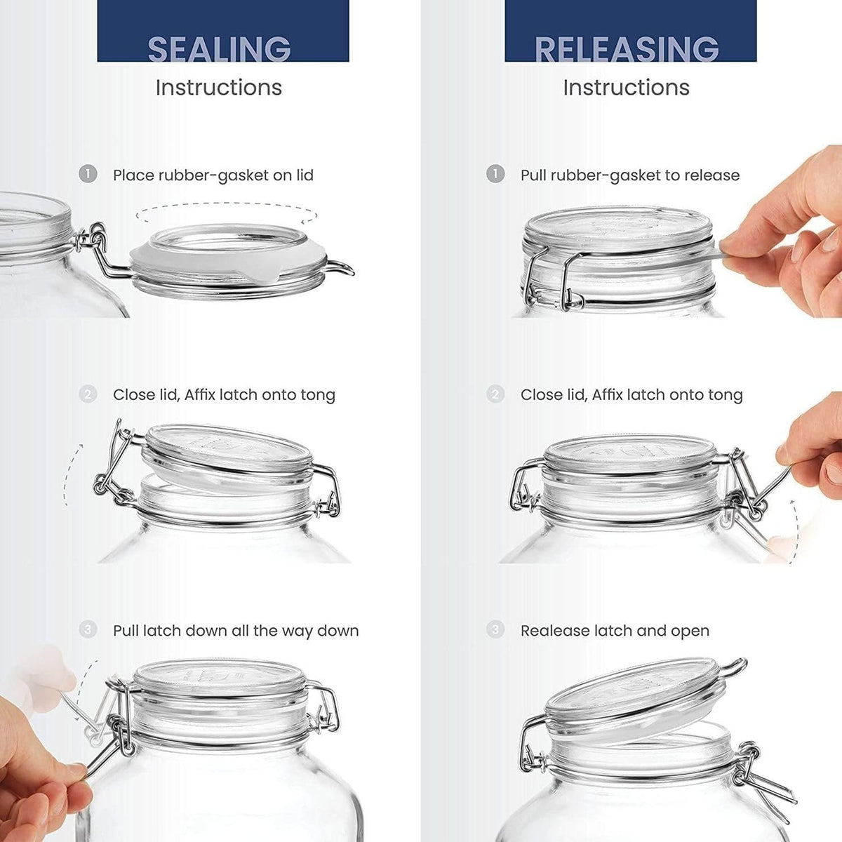 Dishwasher-safe symbol and jar profile for Bormioli Rocco Fido