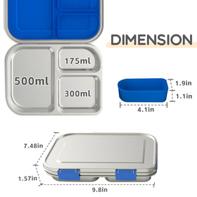 BOSEDSANG versatile compartments suit school, picnics, and travel needs