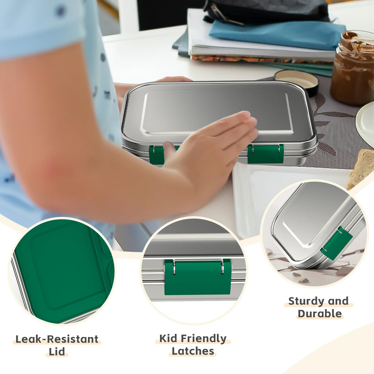 BOSEDSANG top-rack dishwasher-safe design for easy cleanup after meals.