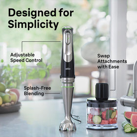 Braun MQ9137XI 2-cup chopper for faster prep and even chopping.