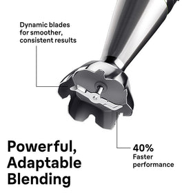 Braun MQ9137XI stainless steel whisk for emulsifying and beating.