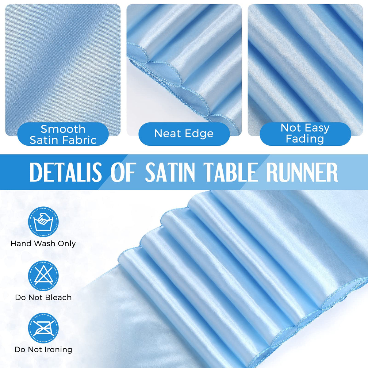 Breling disposable waterproof tablecloth protects surfaces during events.