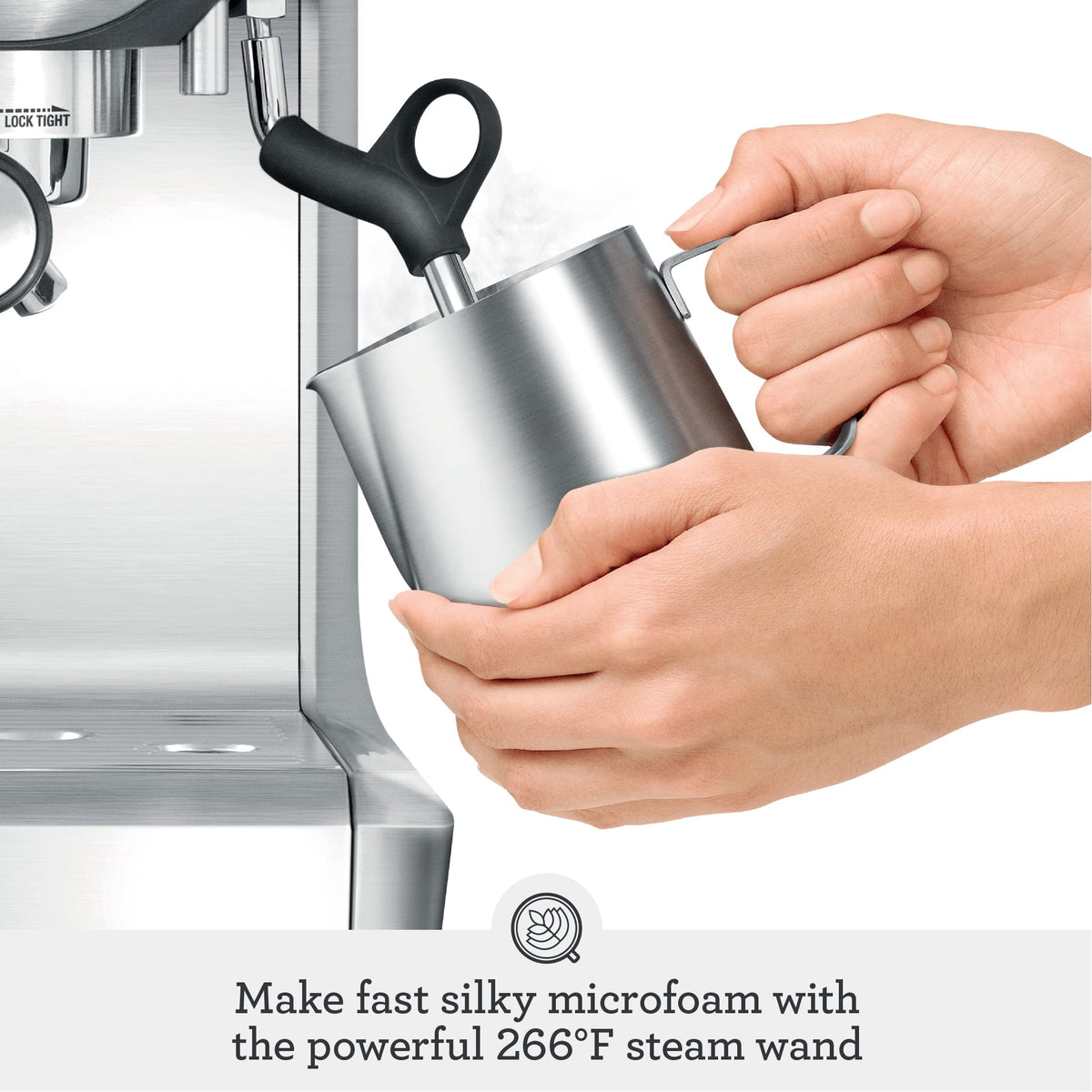 Breville grind size dial lets you tailor grind for different beans
