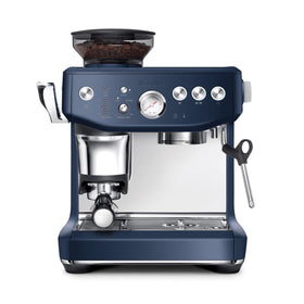 Breville BES876DBL impress puck system shown for consistent espresso puck formation