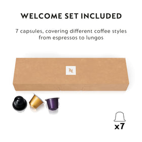 Breville Nespresso Essenza Mini espresso cup ready to drink