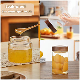 Brighomrom jar for nuts, cookies, and spices on the counter
