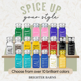 Brighter Barns display on a dining table to elevate kitchen decor.