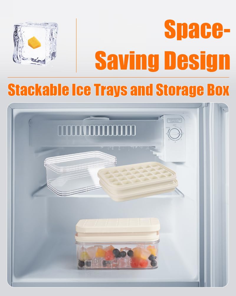 Brigii compact fridge space design fits standard shelves without crowding.