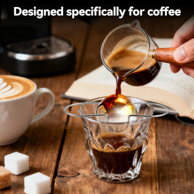 Brikinte ball on mug with bracket enables fast, even chilling.