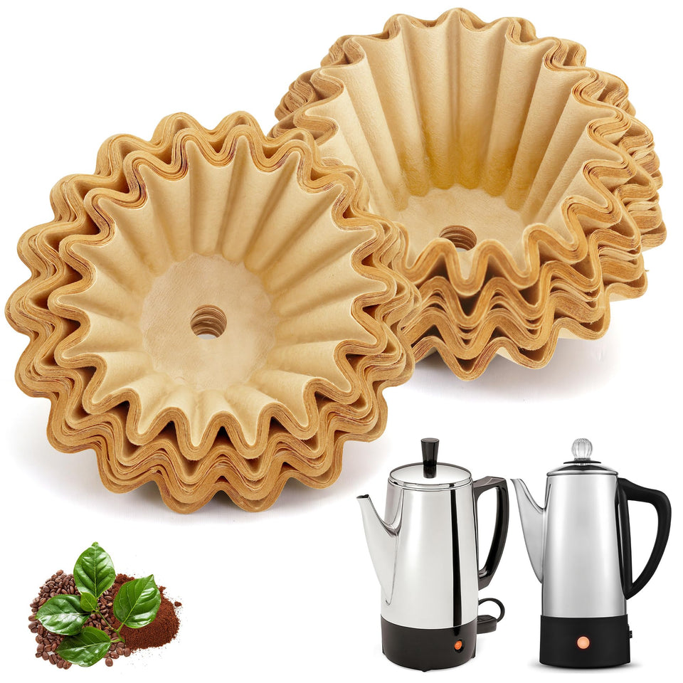 Brikinte center-perforated filter for Presto and Elite Gourmet percolators speeds setup and filtration