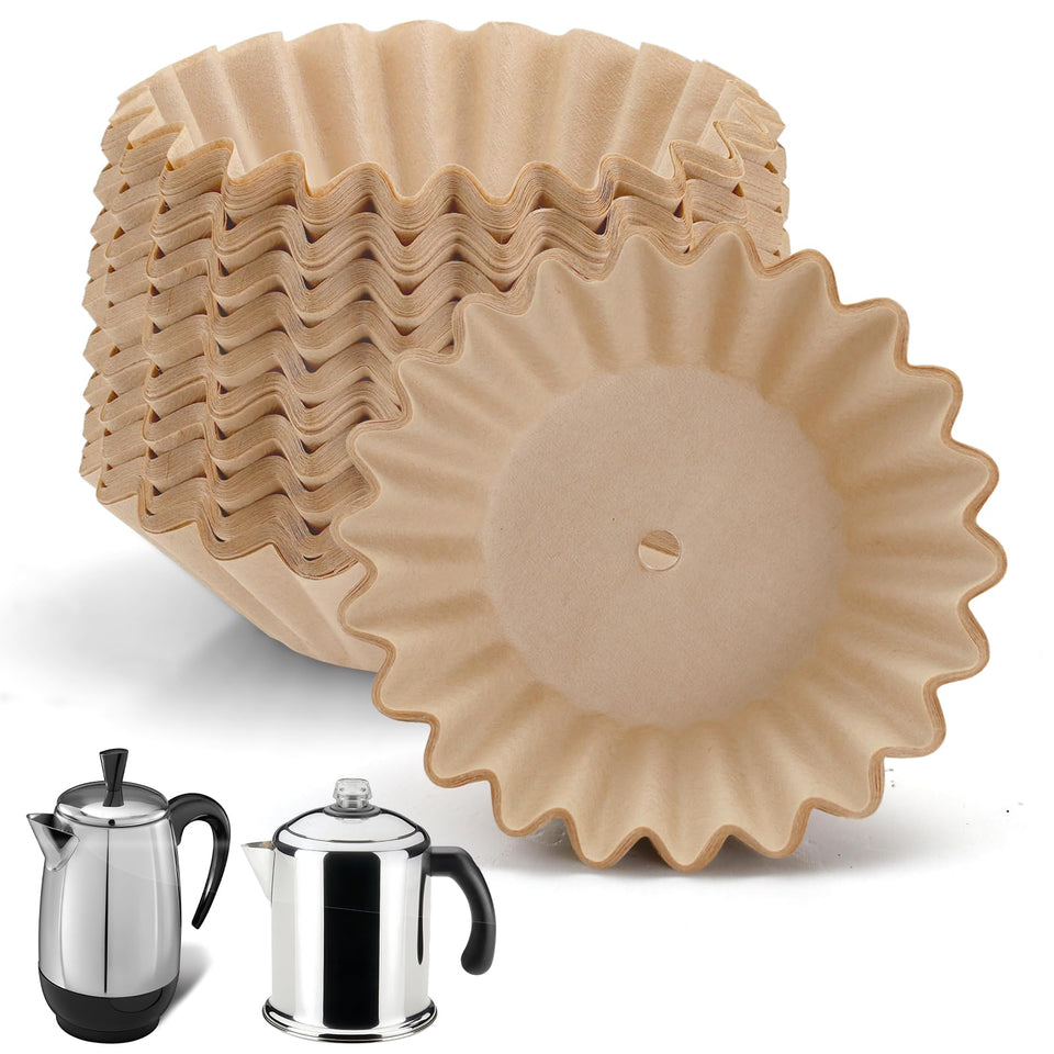 Brikinte center-punch percolator filter enables easy setup for Farberware