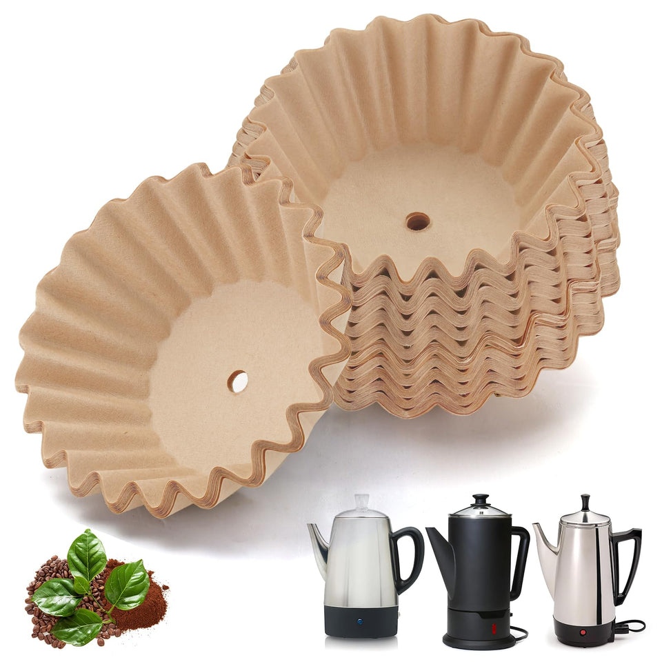 Brikinte Presto-compatible percolator filter for 12-cup brews, clean pour
