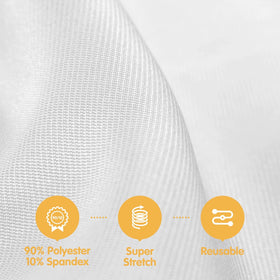 BRILLMAX 180gsm spandex closeup shows thick fabric and smooth stretch.