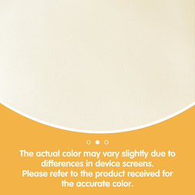 BRILLMAX Ivory tablecloth maintains wrinkle resistance for crisp look