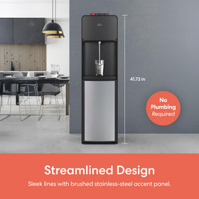 Brio 130SS LED empty-bottle alert indicates refill needs