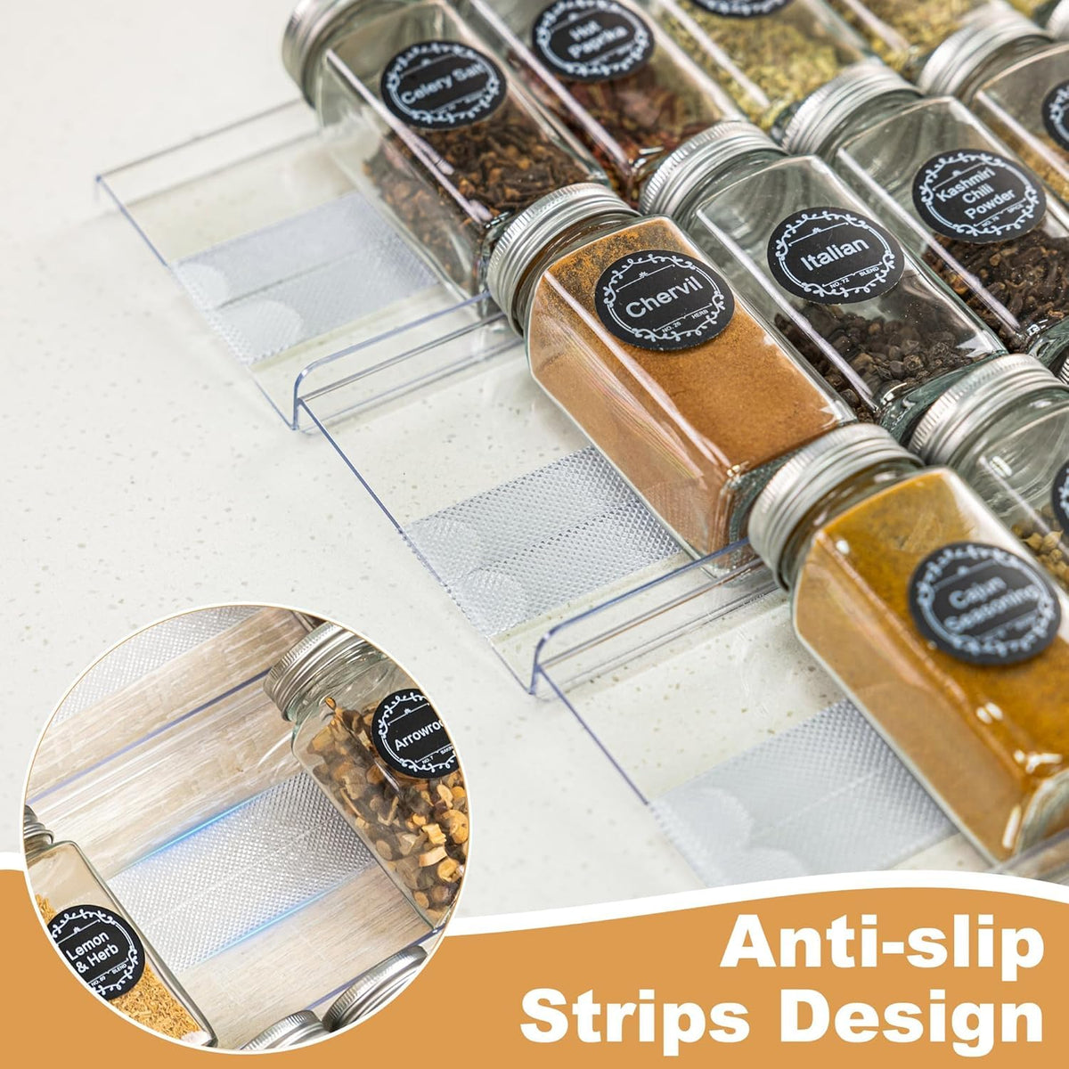 Brippo acrylic material durability shows sturdy, no-install solution.