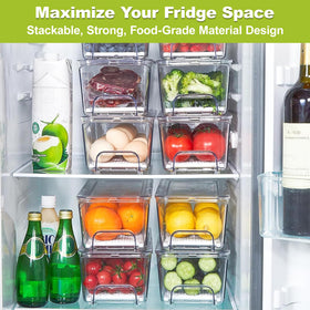 Brippo thick PET material provides durable, fridge-safe storage.