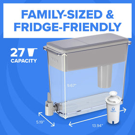 Brita Elite-compatible filter option for fresher-tasting water.