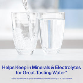 Brita 10-cup capacity supports family hydration across meals and activities.