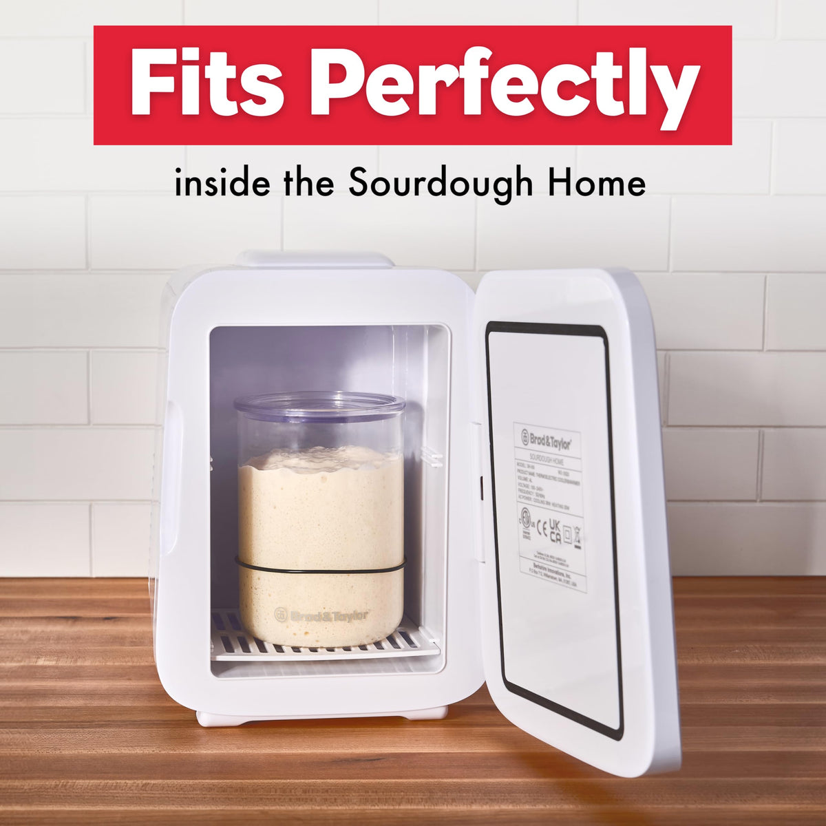 Borosilicate glass is BPA-free and safe for fermentation