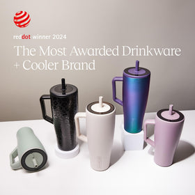 BrüMate BevGuard insulation keeps drinks cold for 24+ hours