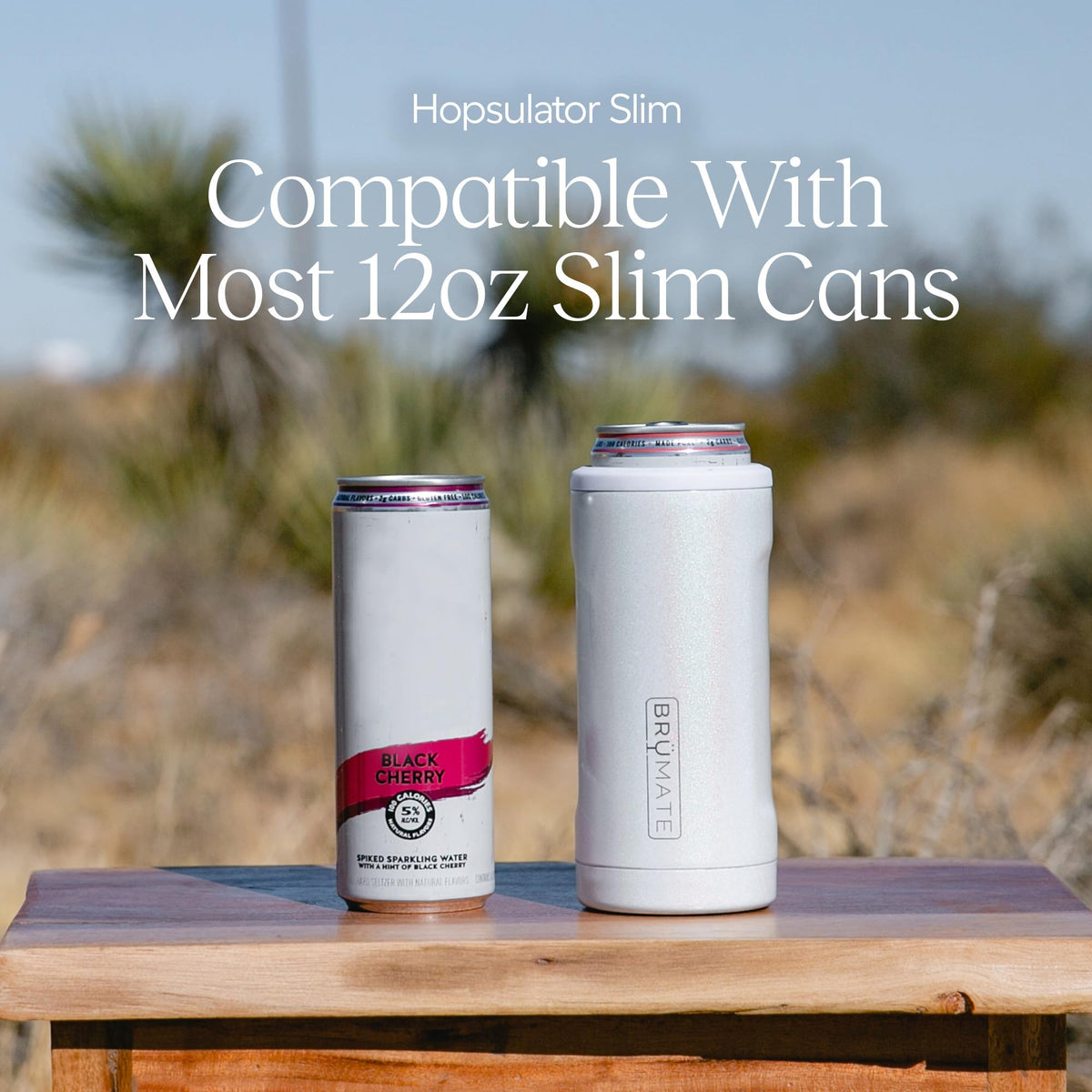 BrüMate Hopsulator Slim with Push-Lock Gasket secures your beverage.