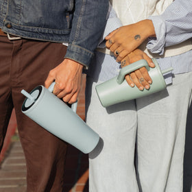 BrüMate Era 40 oz lifetime warranty signals a durable hydration companion.