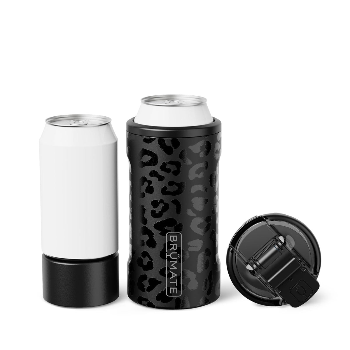 BrüMate Hopsulator Trio 16oz tumbler with BevLock lid keeps drinks cold to the last sip.