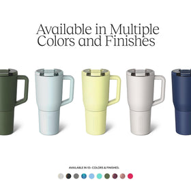 BrüMate Müv OctaLock lid showing eight locking positions for spill-safe sipping