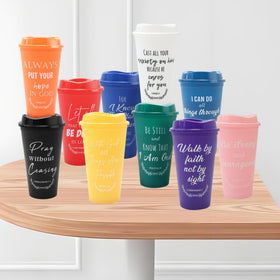 Brvcdh church event gifts featuring Bible verses for group gatherings.